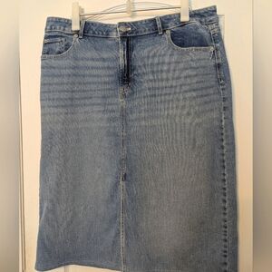 R jeans Blue Denim Skirt